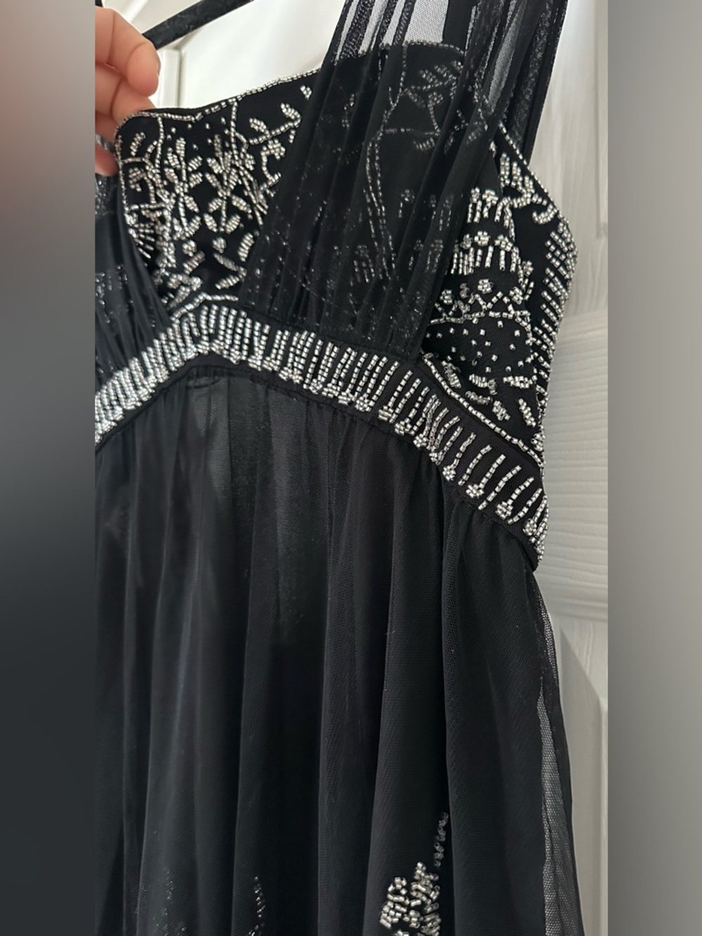 Free People Twilight Dreams Maxi Gown black size 2 - Picture 7 of 13